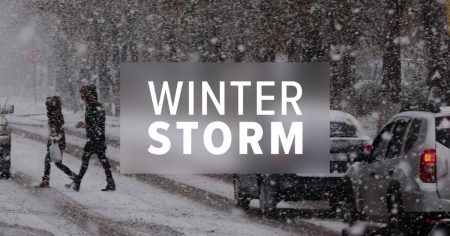 Winter Storm Warning in USA